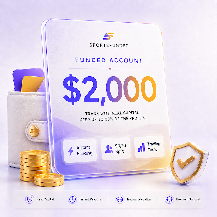 $2000 Funded Account